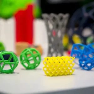 Thermoplastic filament is melted and extruded layer by layer to create accurate and durable 3D printed parts in a cost-effective process.