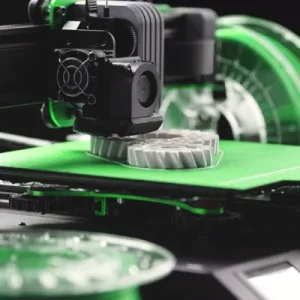 FFF builds objects by extruding melted thermoplastic filament through a heated nozzle, layer by layer, ideal for prototypes and functional parts.